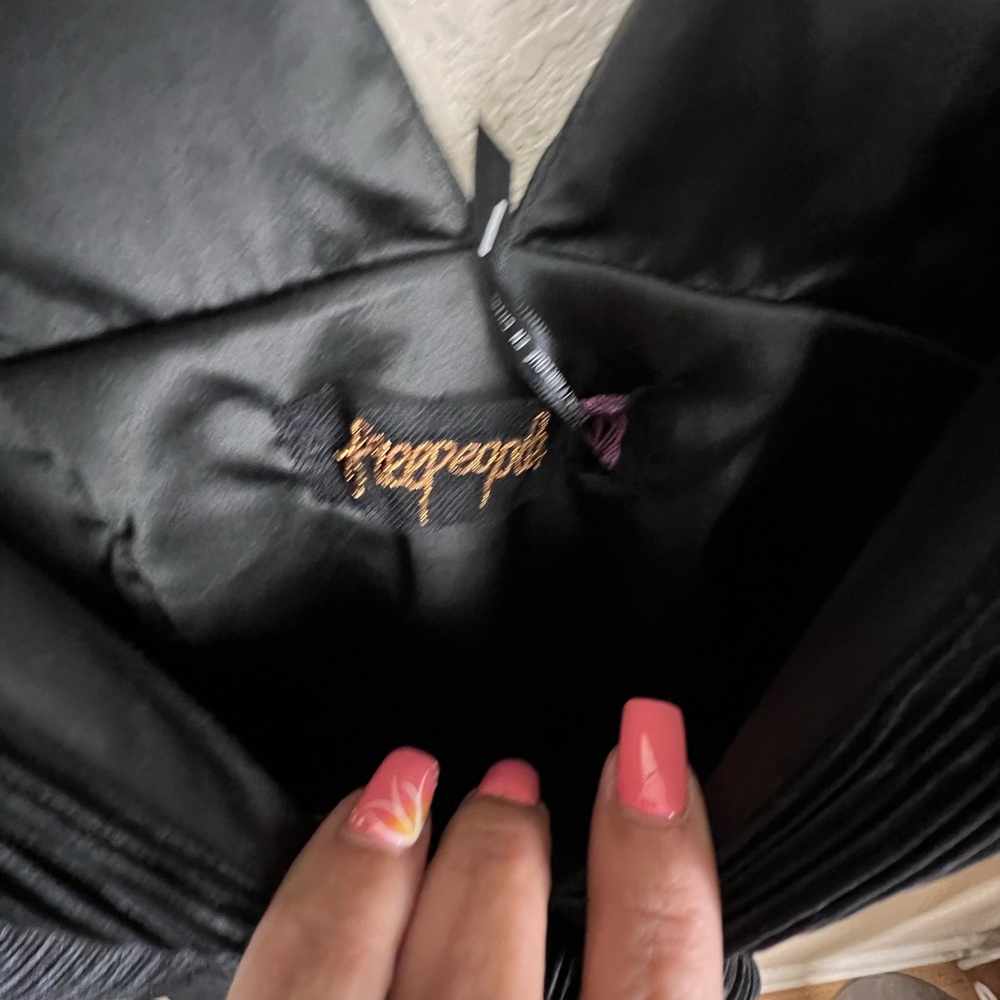 New Year’s Black Free People NWT Cocktail Dinner Sexy Dress Size 8 - Picture 8 of 8